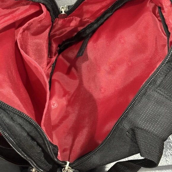 SWISSGEAR Crossbody Shoulder Black Bag Unisex Zip Close Lots of Pockets EUC - Picture 6 of 8